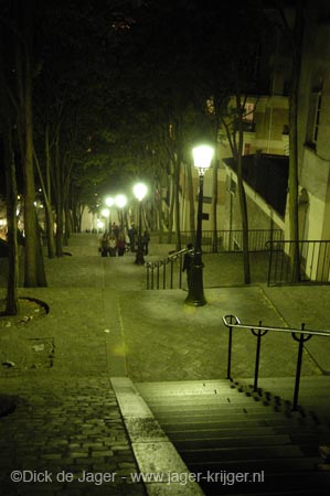 Parijs, expo, sfeer, straatbeeld